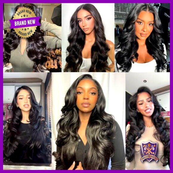 Body Wave Human Hair Extensions 4 Bundles 22-28 Inch Virgin Remy Hair main image 7